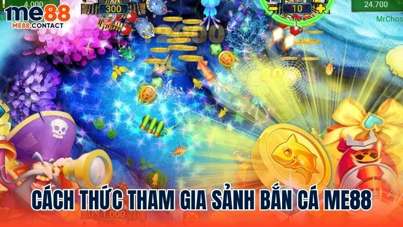 Các thao tác điều khiển và cách bắn cá