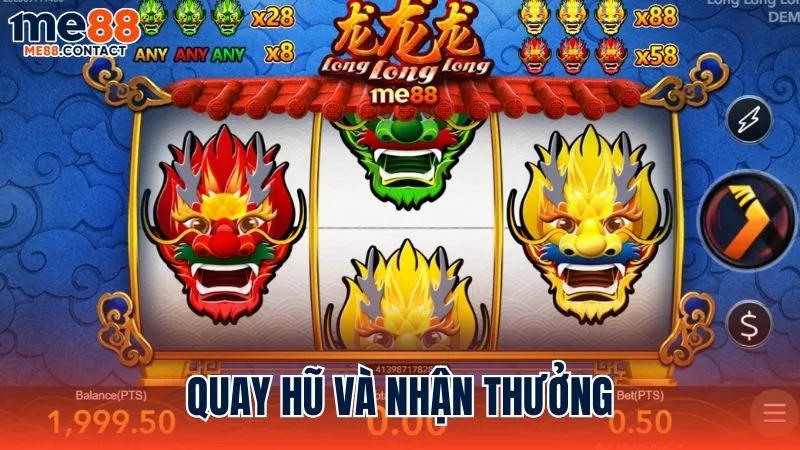 Quy trình quay hũ và nhận thưởng